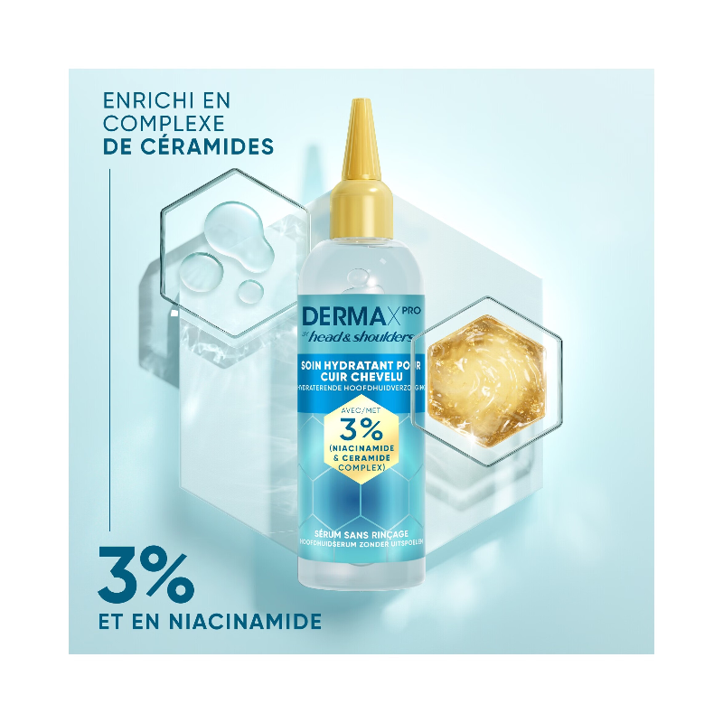 HEAD & SHOULDERS Derma X Pro - Soin Hydratation - 145ml