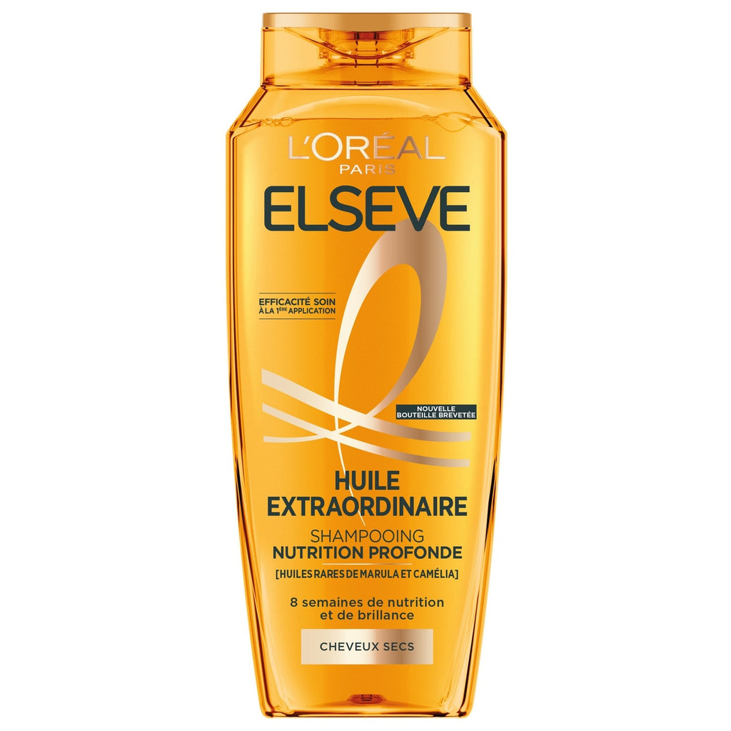 L'Oréal Paris Elsève Huile extraordinaire Shampooing nourrissant pour cheveux secs - 250 ml