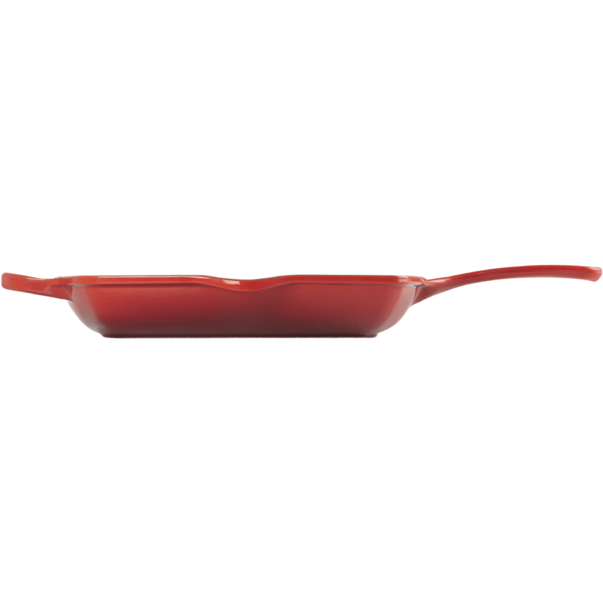 Le Creuset Signature Poêle grill carrée rouge cerise - 26 cm