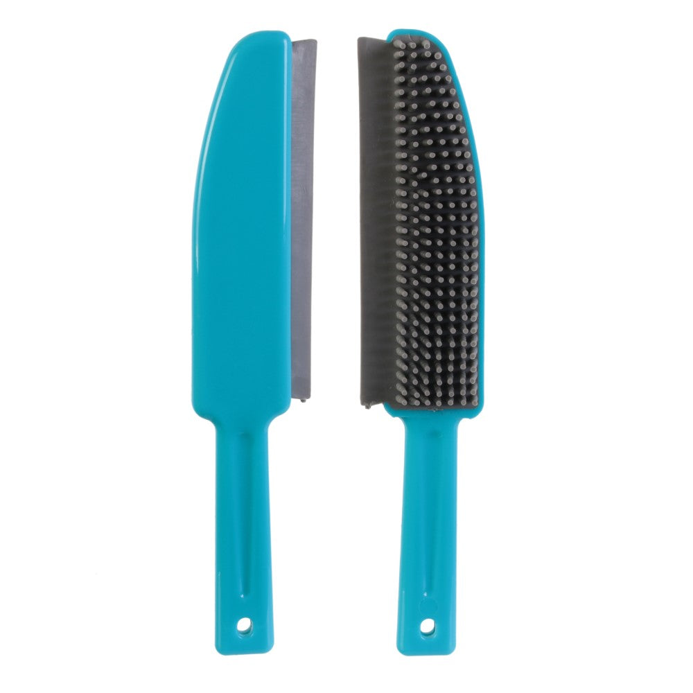 JE CHERCHE UNE IDEE Brosse de nettoyage avec grattoir en caoutchouc