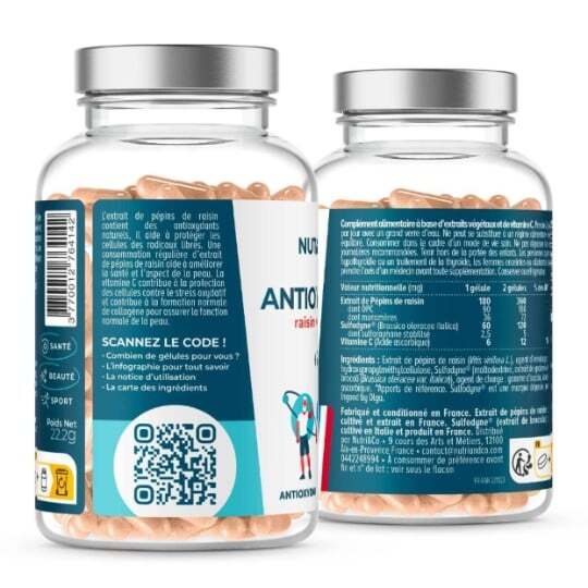 Nutri&Co Antioxydant - 60 gélules