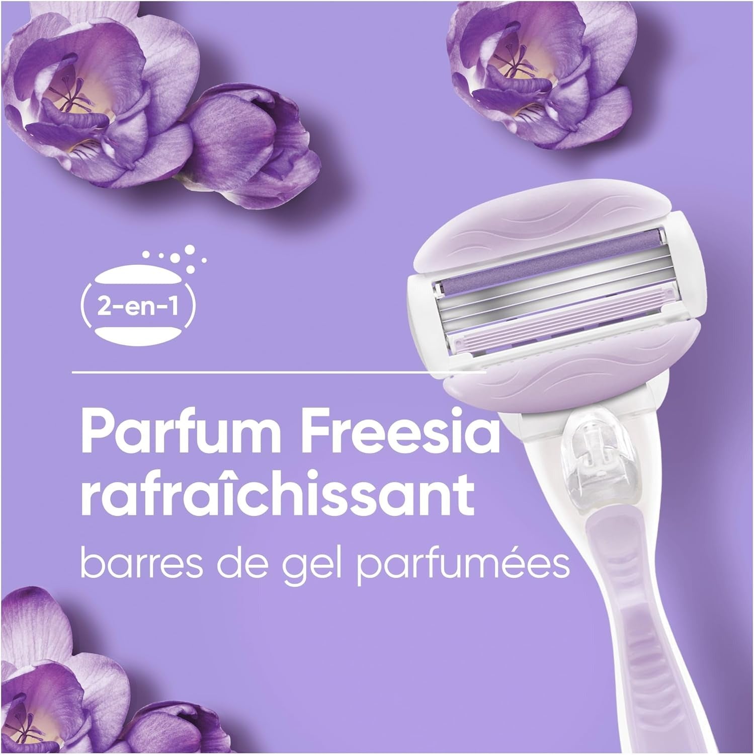 Gillette Venus ComfortGlide Breeze Recharges de Lames de Rasoir pour Femme Lot de 8