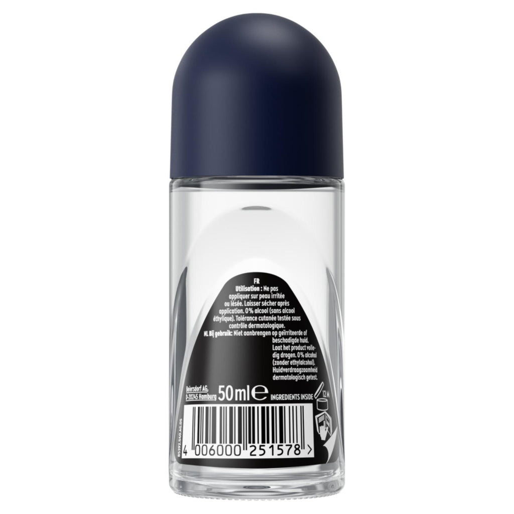 NIVEA MEN Déodorant Aisselles Black & White Ultimate Impact Protection 72h Bille 50ml