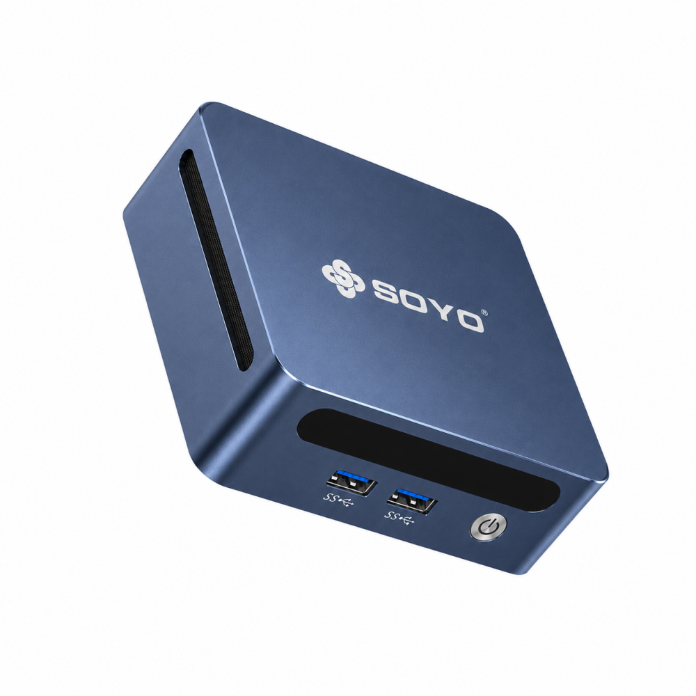 Mini PC SOYO Y5Pro, Mini PC Processeur Intel Core i5 8250U/8350U Windows 11 Pro, 8 Go DDR4 256 Go SSD SATA Mini Ordinateur | BT5.2 | Wi-Fi 5