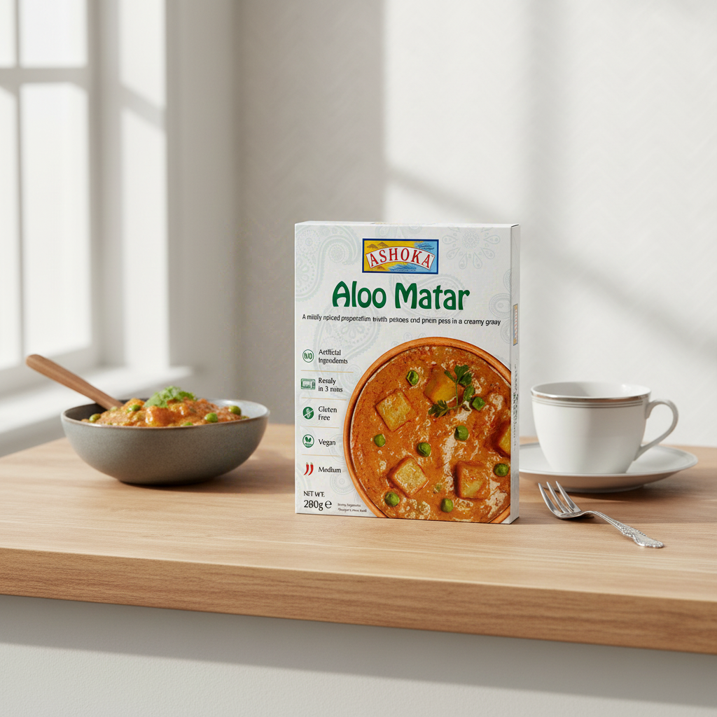 ASHOKA Aloo matar instantané - 280 g