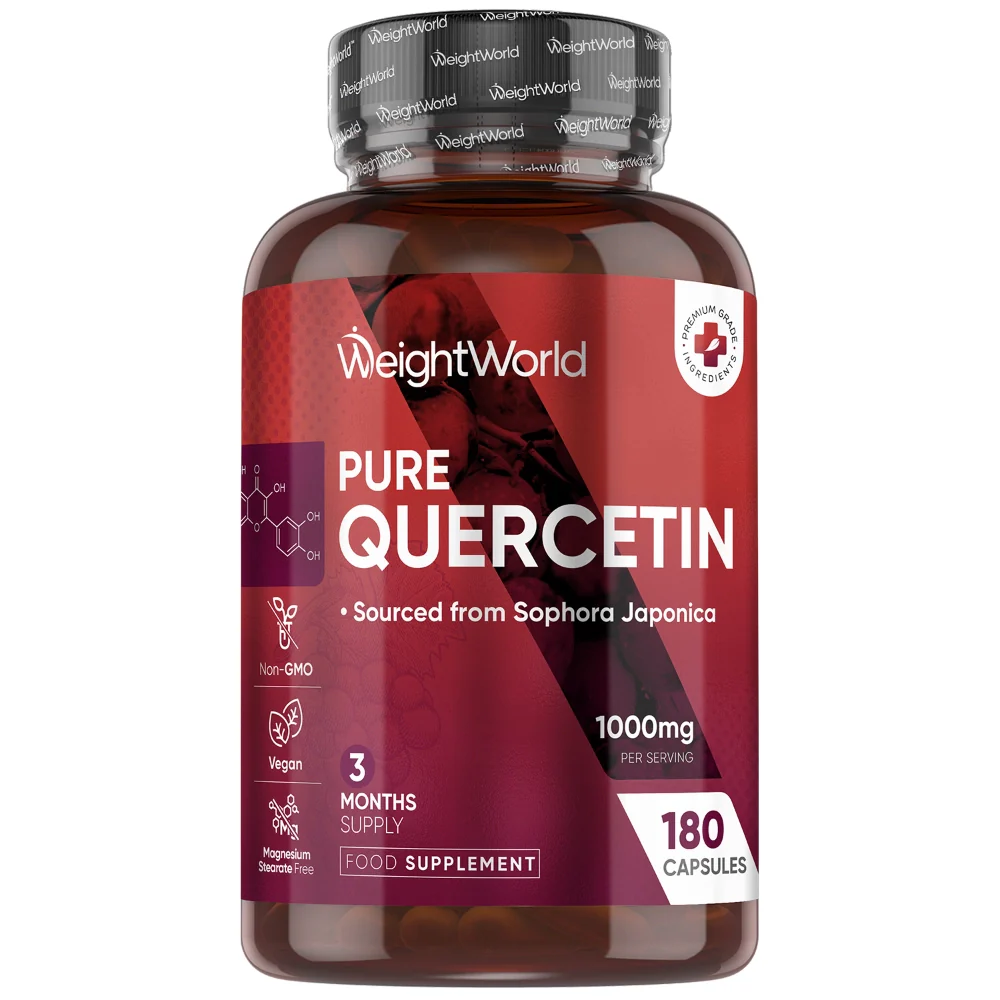 WeightWorld Quercétine Pure 1000 mg 180 Gélules