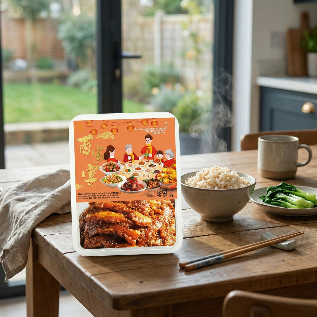 SIJIA Kitchen Porc vapeur aux cinq épices - 350 g