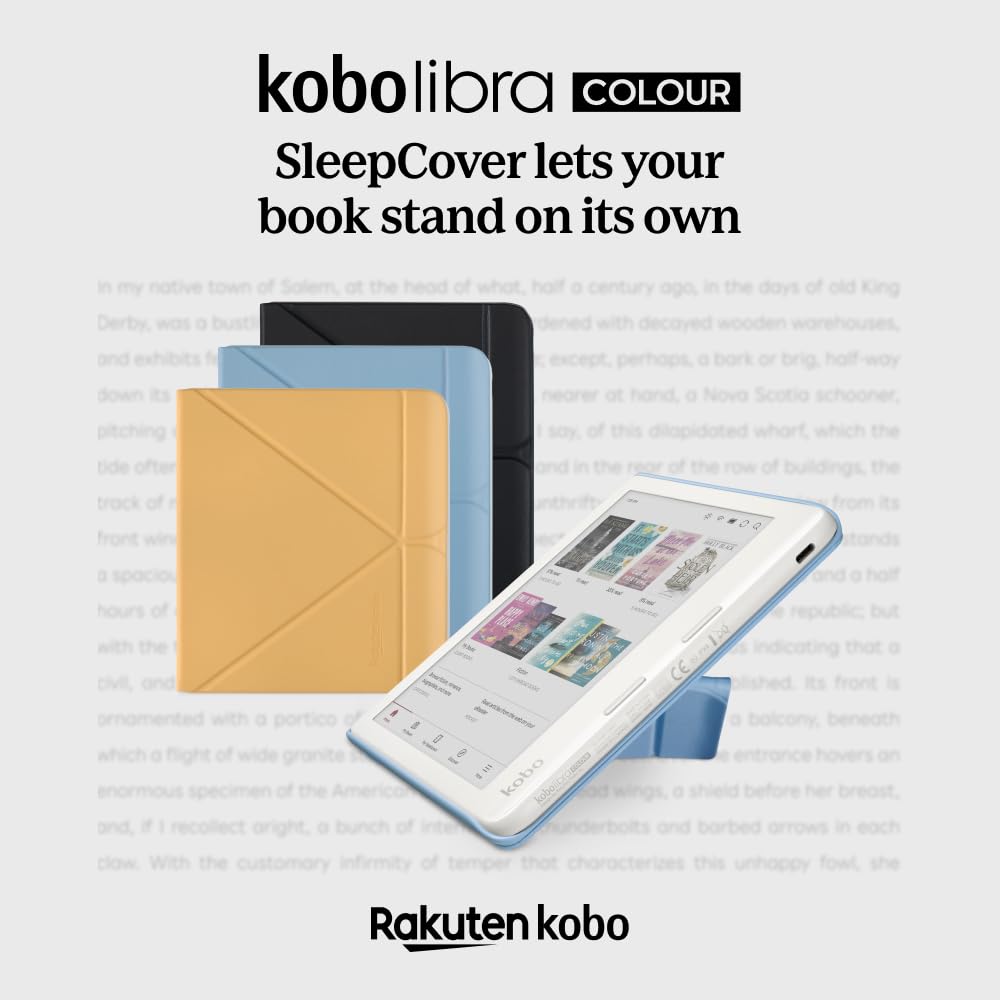 Kobo SleepCover Étui pour Kobo Libra Colour - Noir