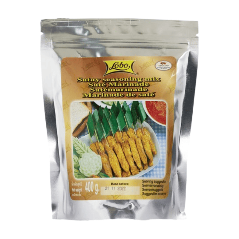 Lobo Pâte d'épices pour marinade satay 400 g