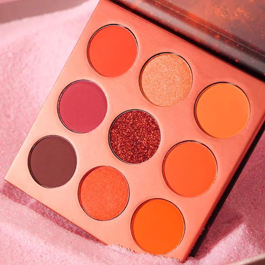 docolor Gem Palette de 9 fards à paupières - Rouge