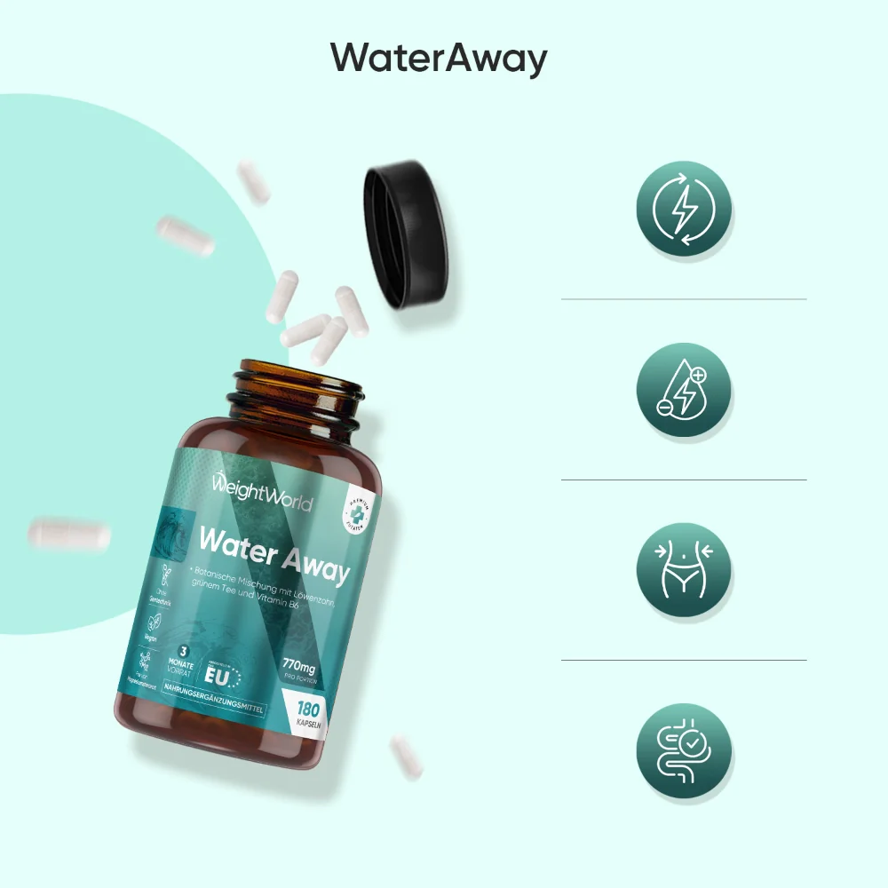 WeightWorld Water Away 180 gélules