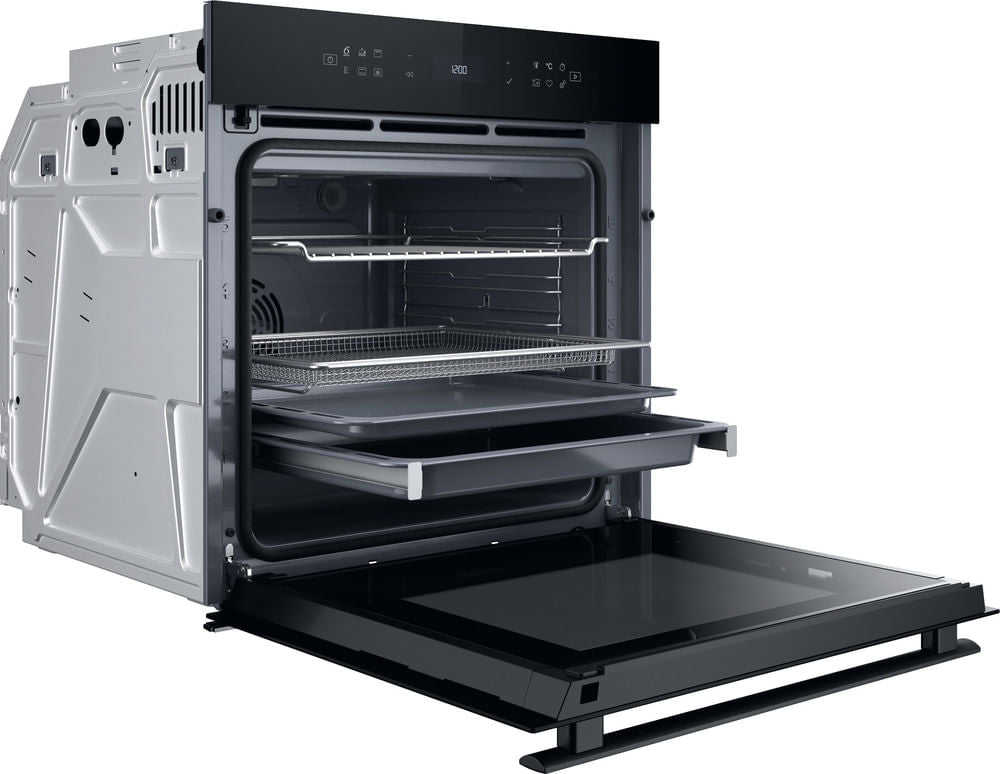 WHIRLPOOL WOI681PT1SBAF Four encastrable pyrolyse - 73 L - Noir - Classe A+