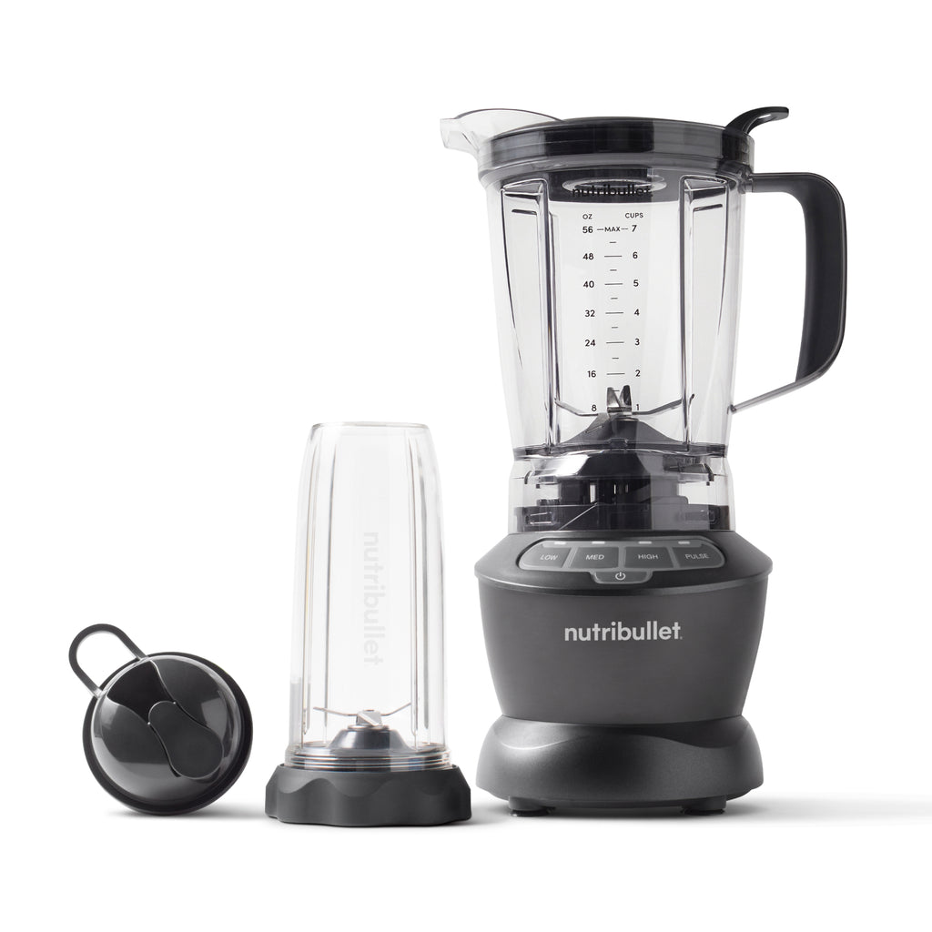 nutribullet Mixeur combiné, Mixeur multifonction 1,89 L, NBF500DG, Noir