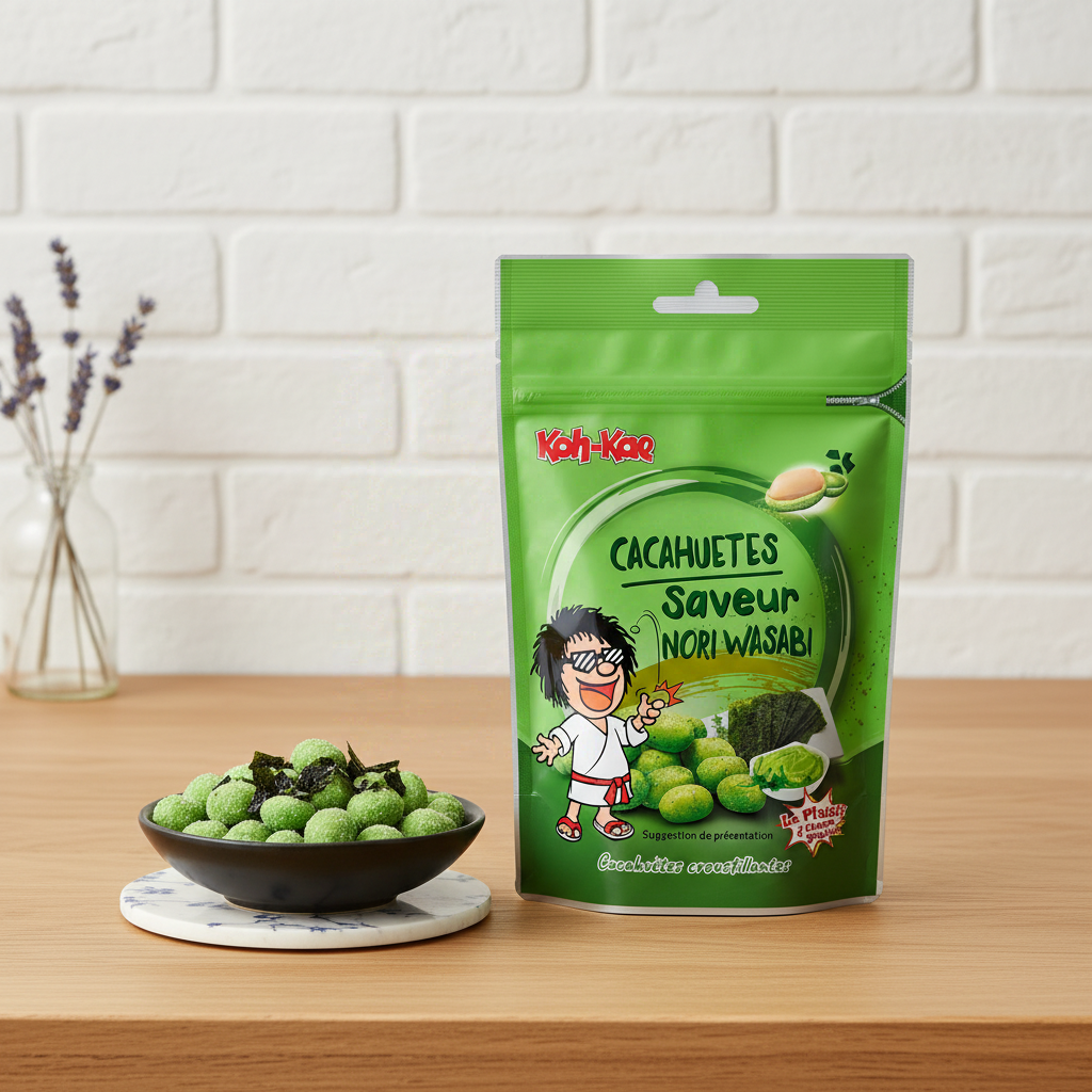 Koh-Kae Cacahuètes Nori wasabi HL 80 g