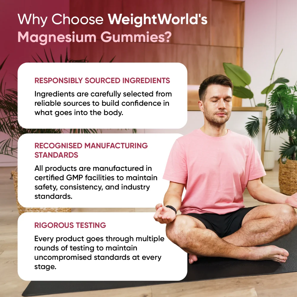 WeightWorld Citrate de magnésium 125 mg 90 gommes