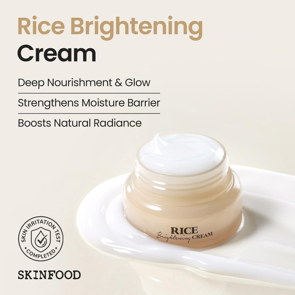 SKINFOOD Crème Éclaircissante au Riz 60 ml