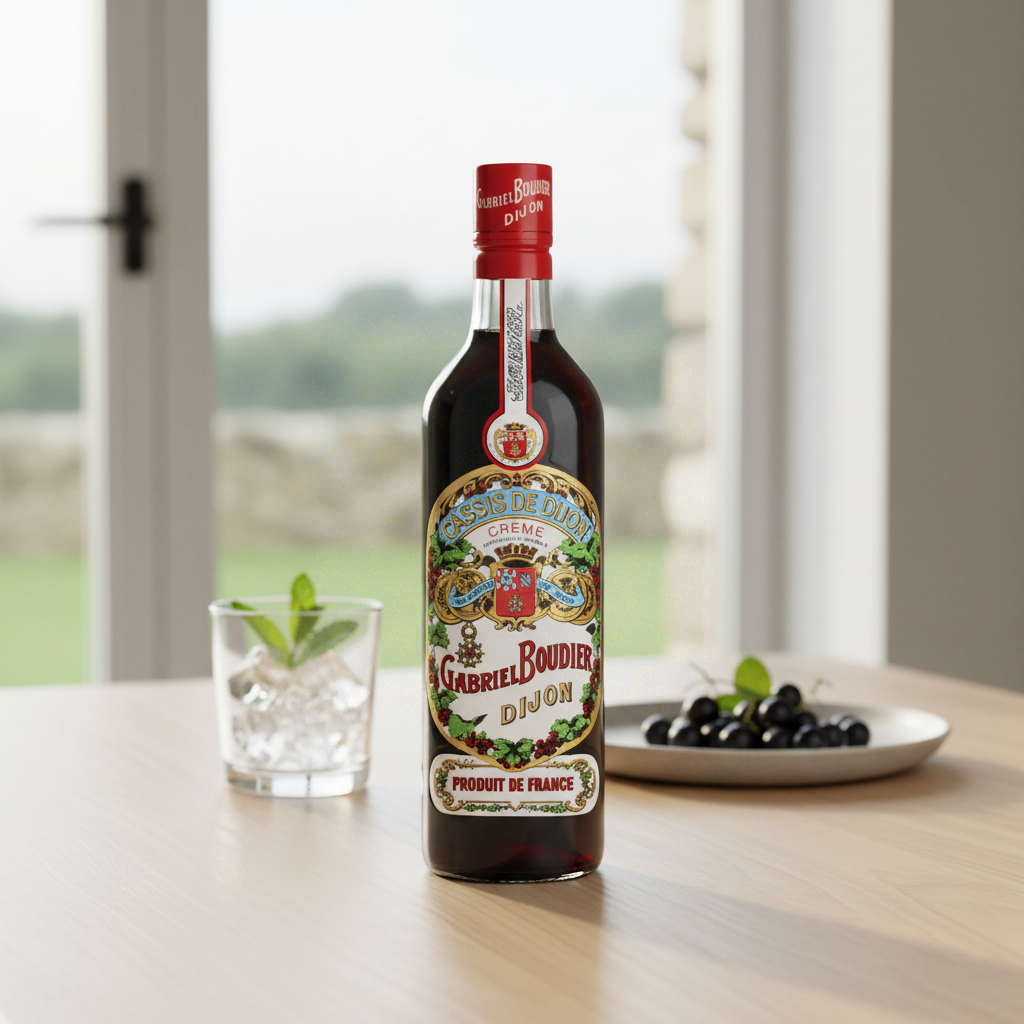 GABRIEL BOUDIER DIJON Crème de cassis 20 % 70 cl