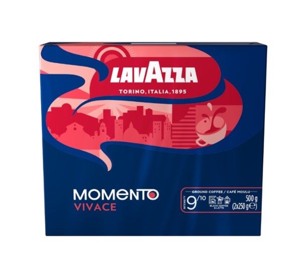 Lavazza Café moulu Vivace 2 x 250 g