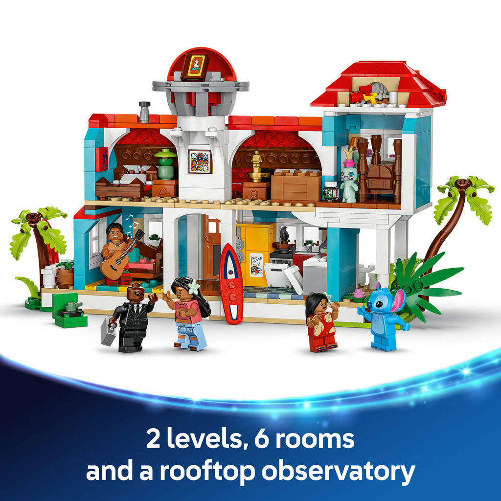 LEGO Disney Classic 43268 Lilo et Stitch Maison de la plage Pack de 834