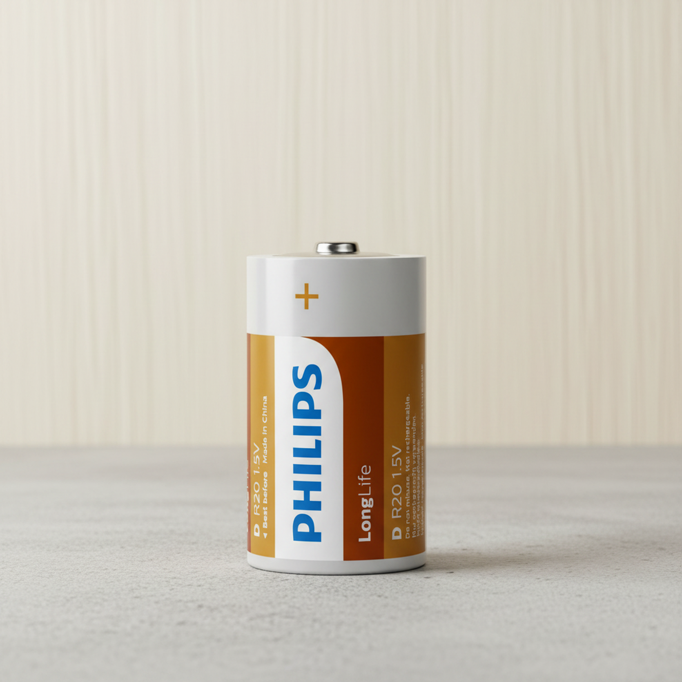 PHILIPS R20L2B - Piles R20 D - Lot de 2