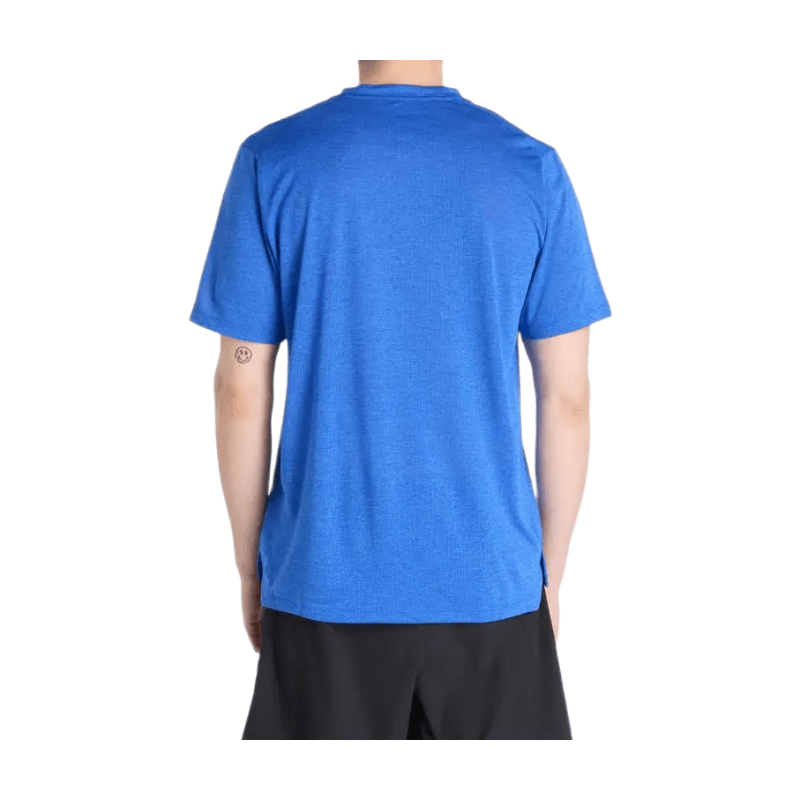 New Balance Athletics T-shirt Bleu pierre précieuse chiné