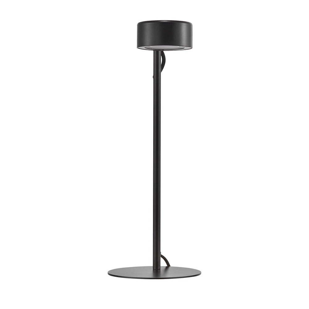 Lampe à poser CLYDE - LED intégrée métal noir - fonction de mémoire réglable en 3 étapes IP20 - Nordlux, Intérieur