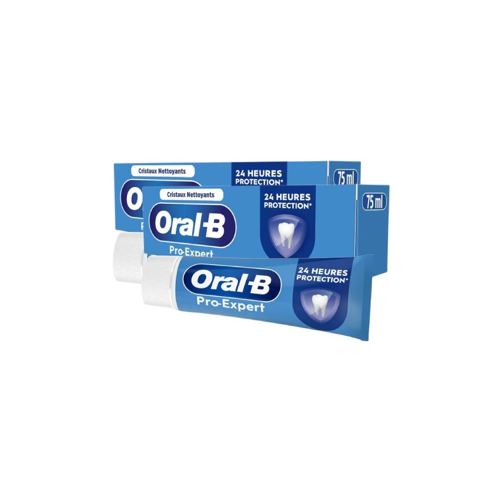 Oral B Pro Expert Protective Pro Extra Fresh Mint Toothpaste 75 ml - Pack of 2 (2 x 75ml = 2 tubes)
