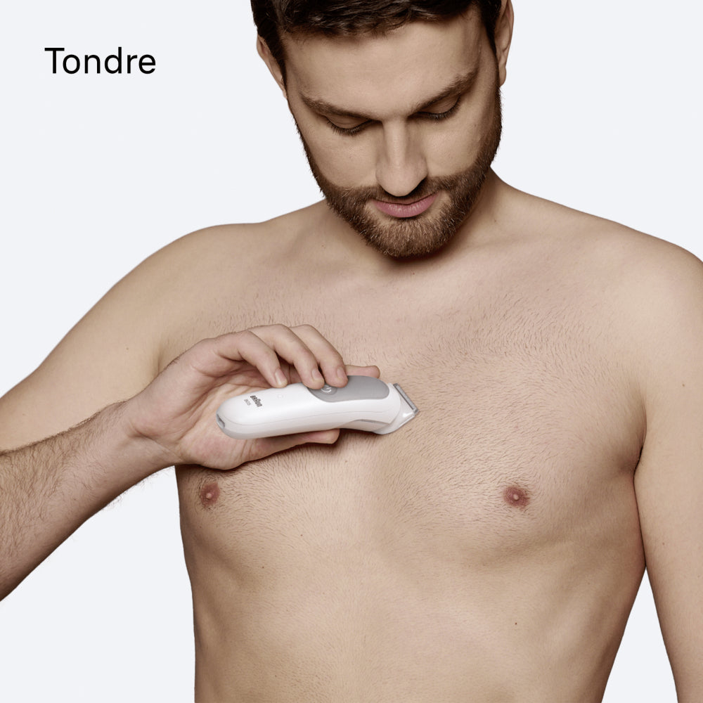 BRAUN BS Styler BG5500 Tondeuse pour le corps 3-en-1 - Technologie SkinGuard - 100 % étanche