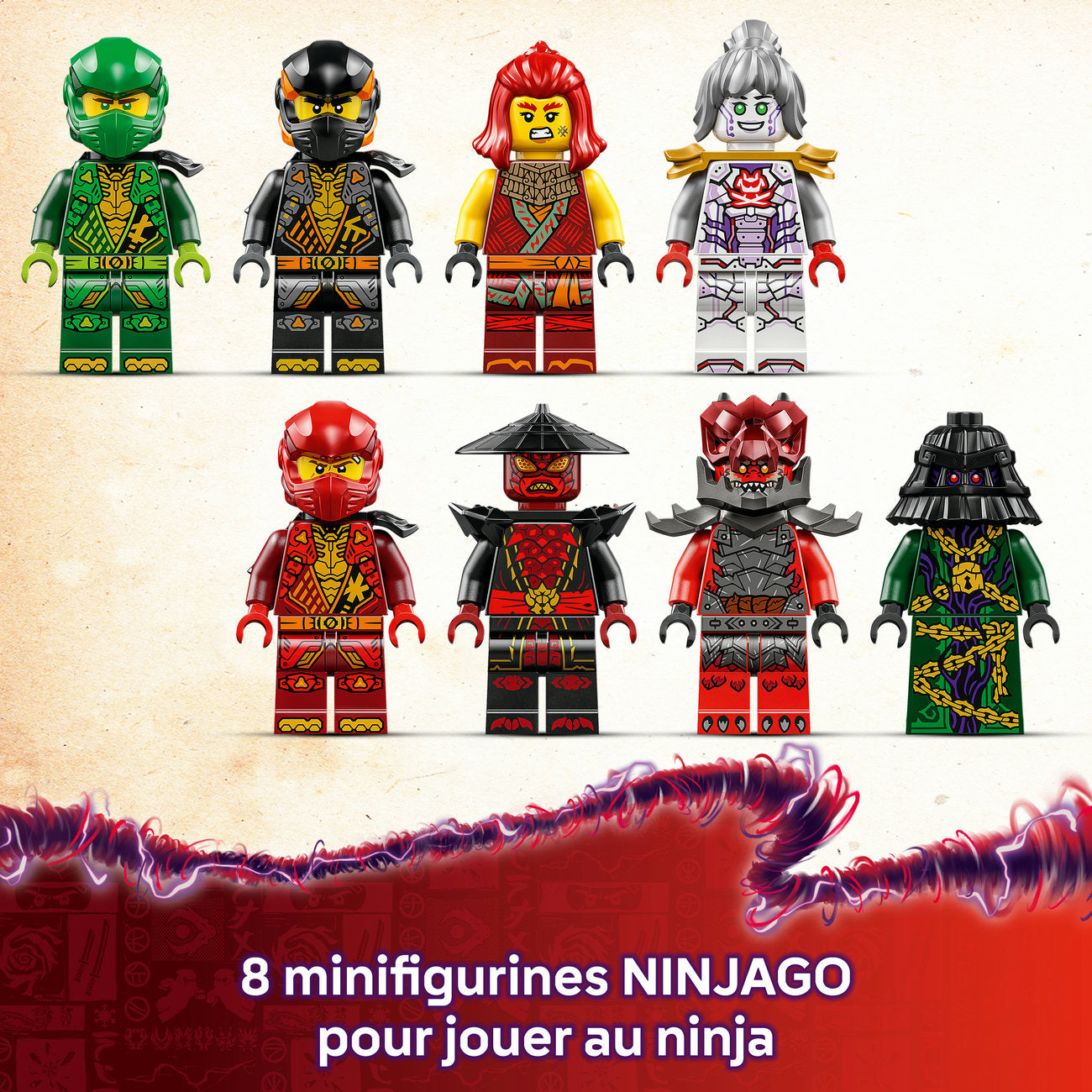 LEGO Ninjago 71836 Le Dragon Arche de la concentration