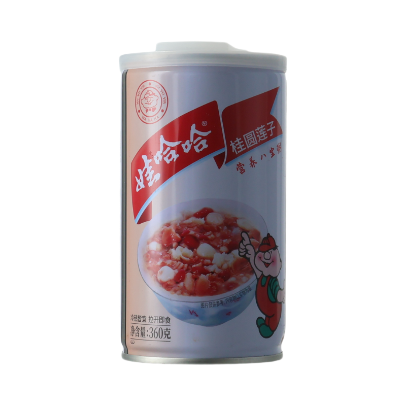 Wahaha Bouillie de riz huit trésors aux longanes et graines de lotus 360 g