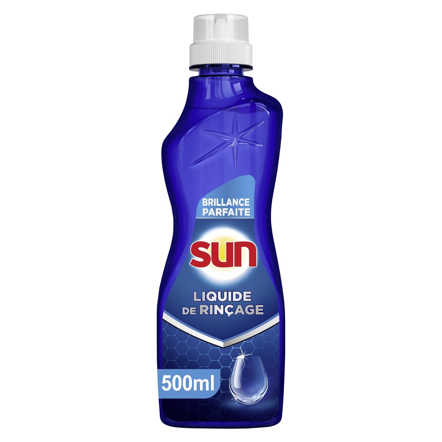 Sun Perfect Shine Liquide de Rinçage Lave-Vaisselle, Anti-Calcaire, 500 ml