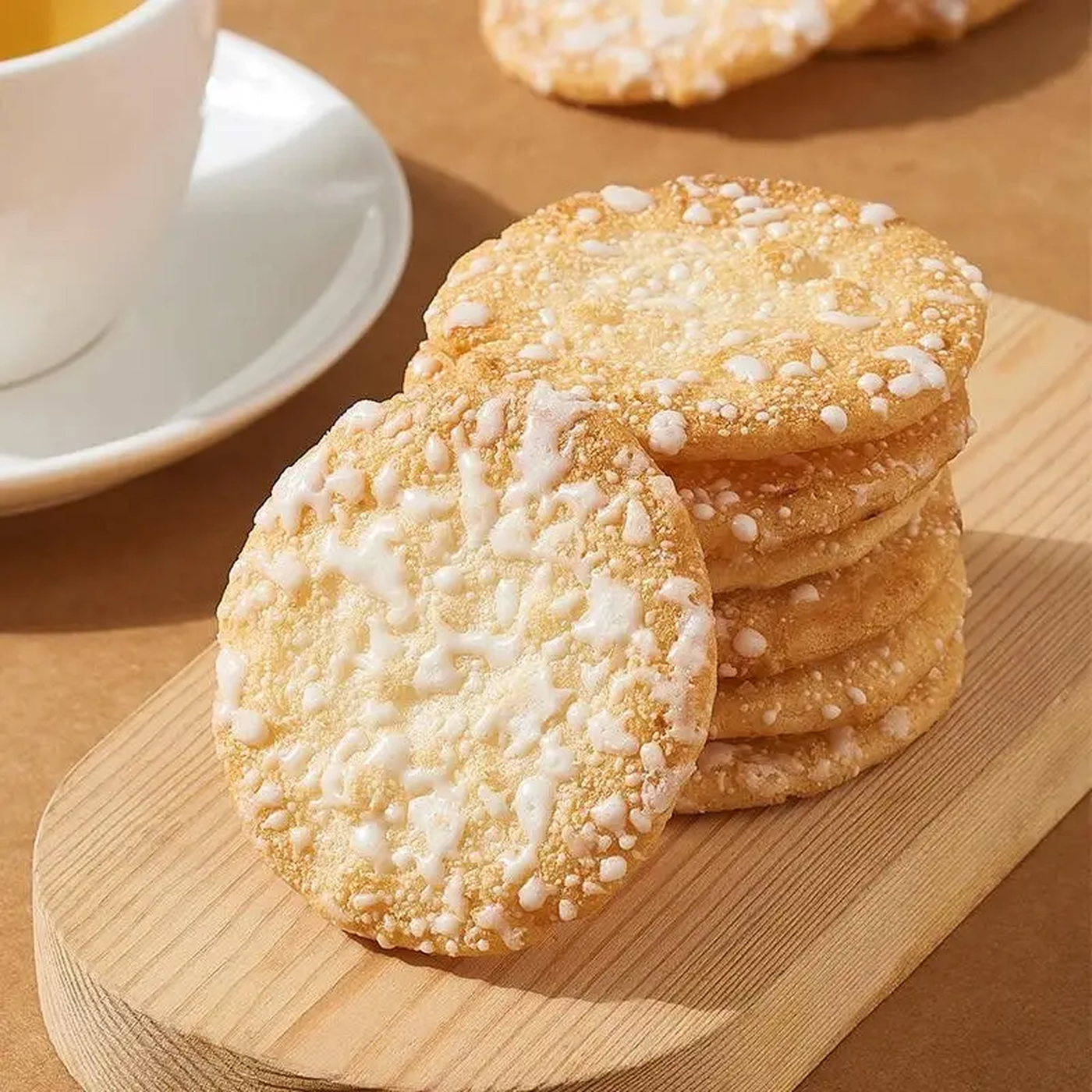WANT WANT Biscuits à la Neige Saveur Originale 150 g (12 Sachets)