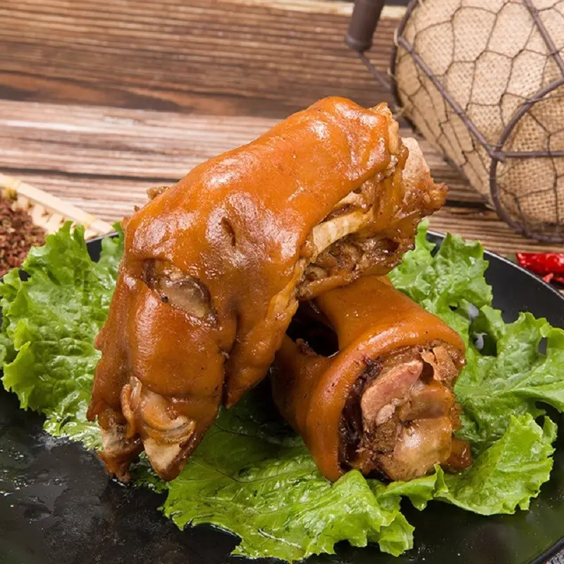 Jie Chan Fang Pieds de porc braisés, saveur épicée, 170 g