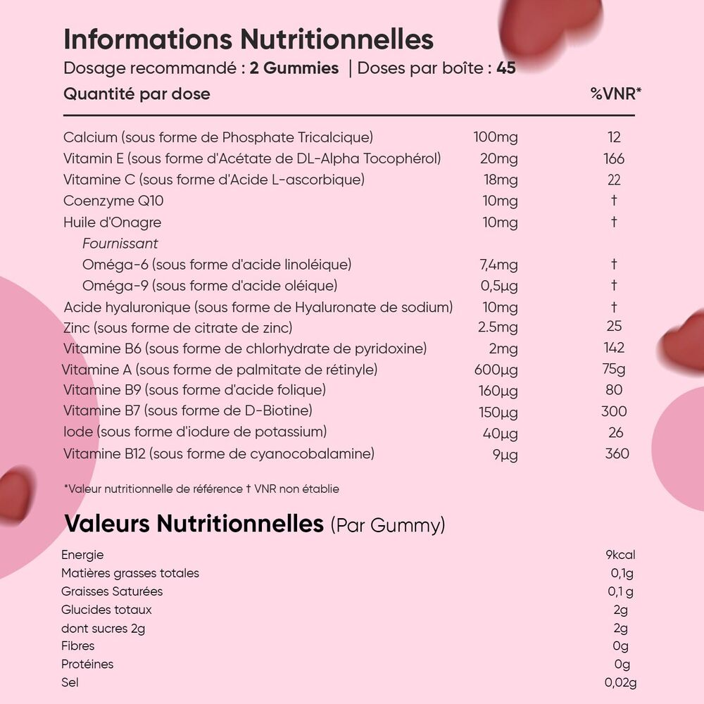 WeightWorld Gommes multivitaminées pour femmes, 90 gommes