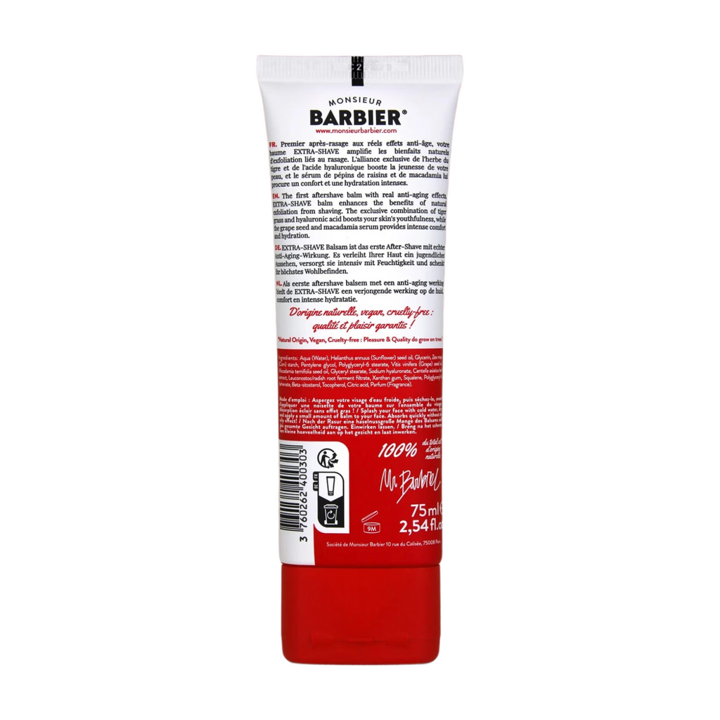 Monsieur Barbier Extra-Shave - Soin Après-rasage Anti-âge - 75 ml