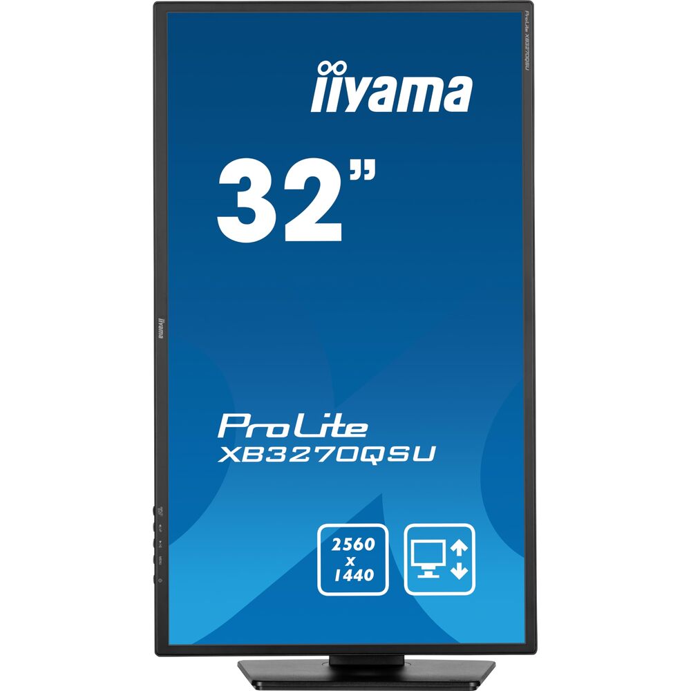 iiyama ProLite XB3270QSU-B1 Moniteur d'ordinateur 80 cm (31,5") 2560 x 1440 pixels Quad HD LED Noir