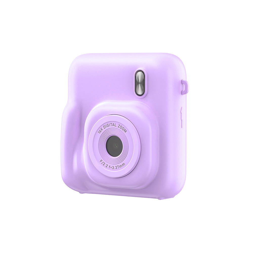Songdian Appareil photo à impression instantanée, Cadeaux pour filles et garçons, Jouets, Cadeaux de Noël et d’anniversaire - Violet