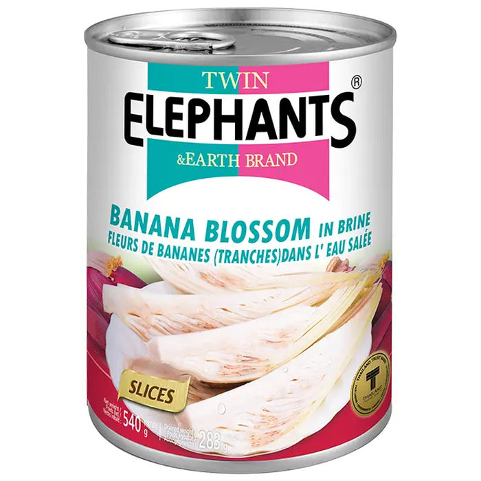 TWIN ELEPHANTS Fleur de banane nature 540g