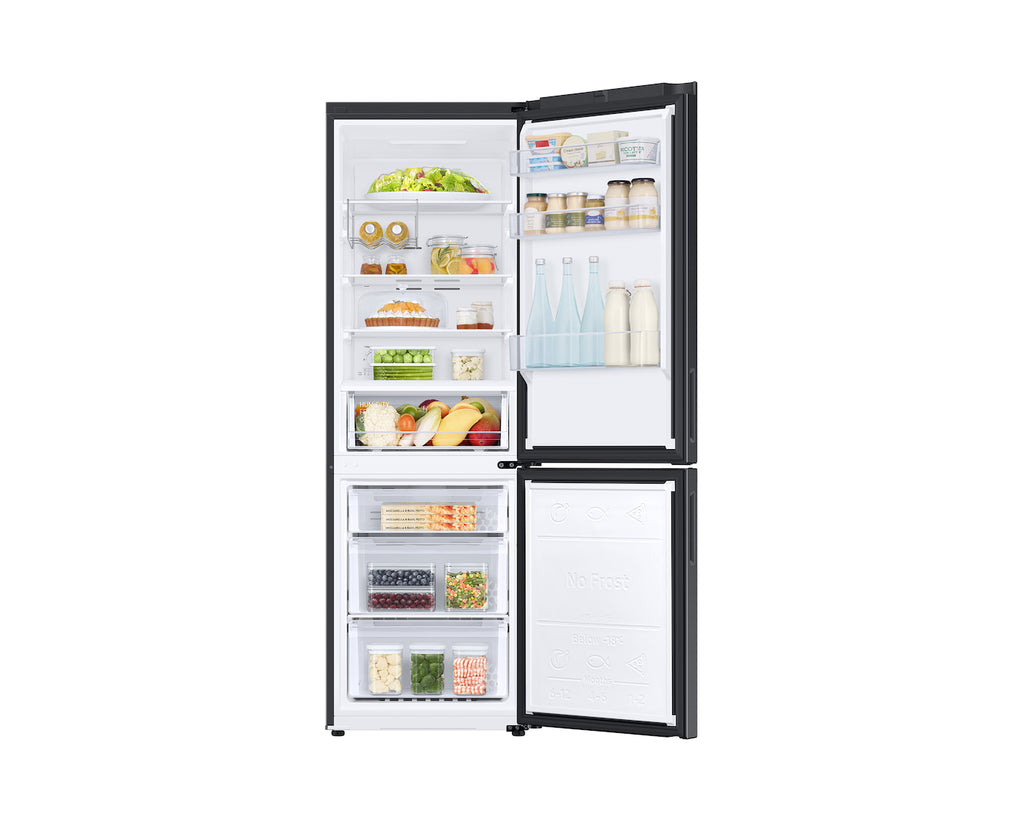 Samsung Réfrigérateur Combiné RB33B612EBN 344 L Noir Classe E