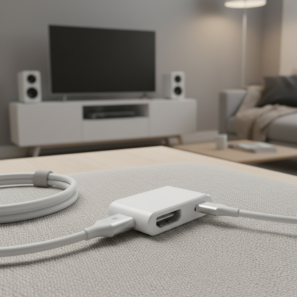 Apple adaptateur Lightning vers AV numérique