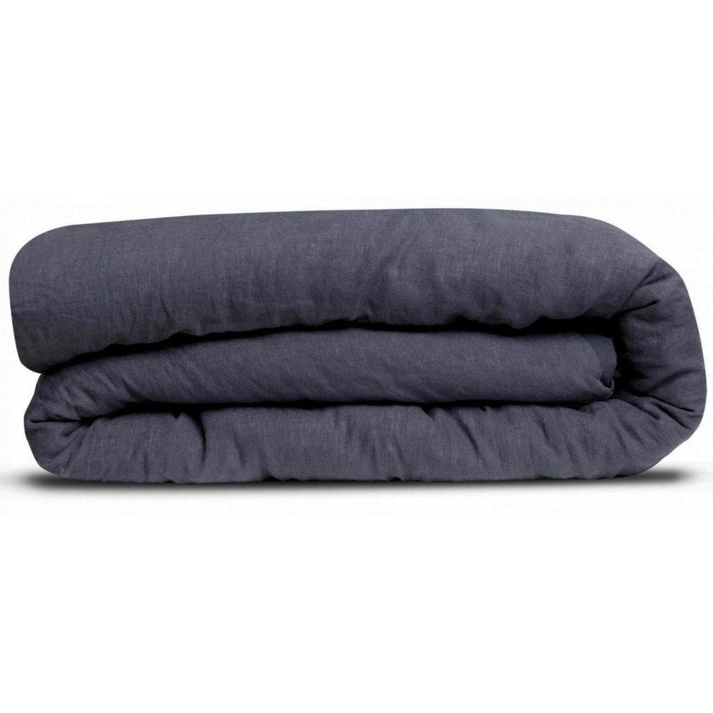 Vivaraise Linco Housse de couette bleu marine - 220 x 240 cm