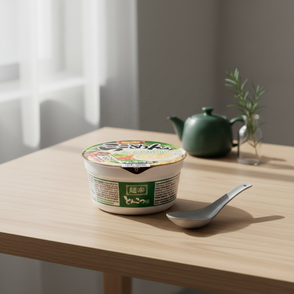 Cup Ramen Menraku Hikari Miso Saveur Tonkotsu 82 g