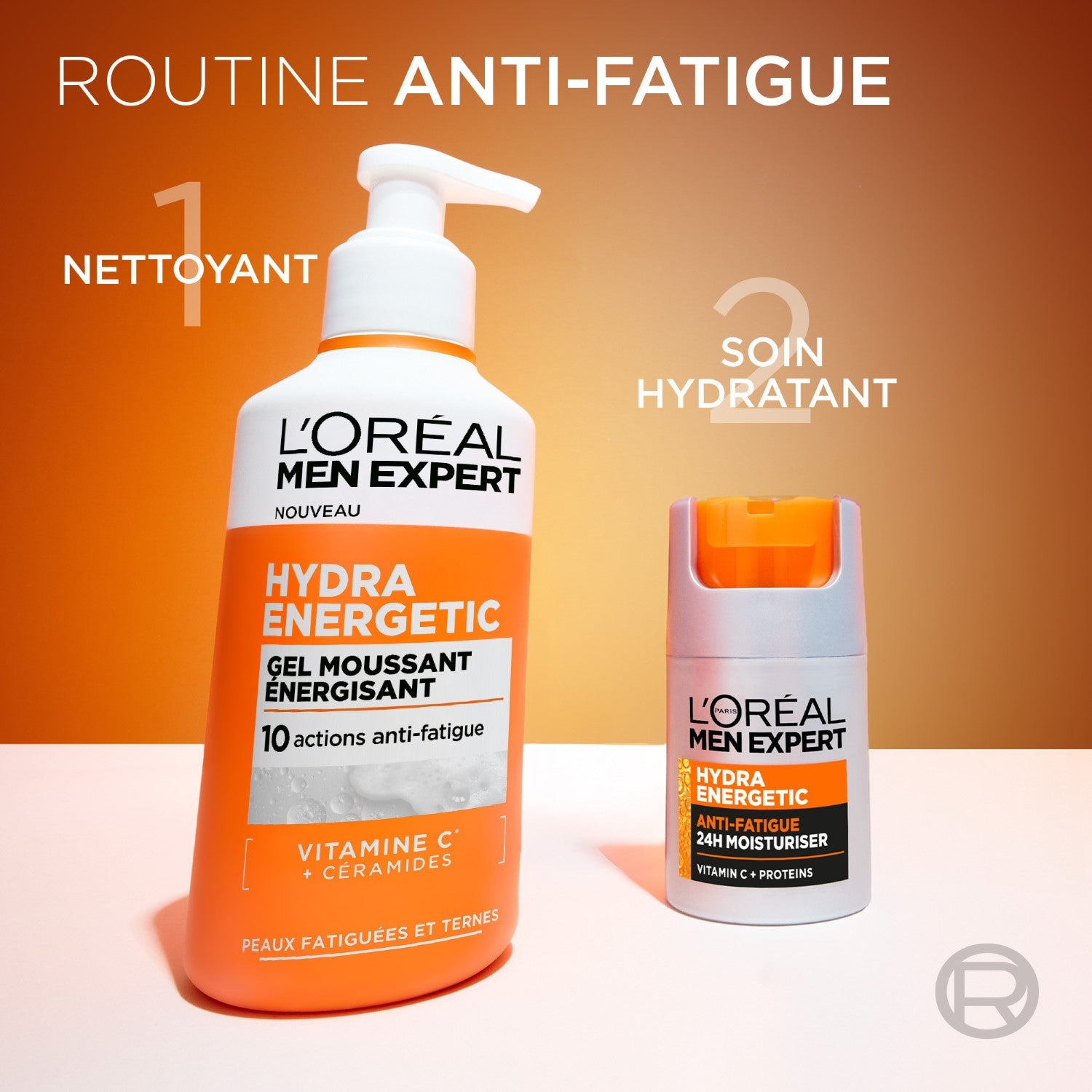 L'Oréal Paris Men Expert Hydra Energetic Gel Nettoyant Énergisant 260 ml