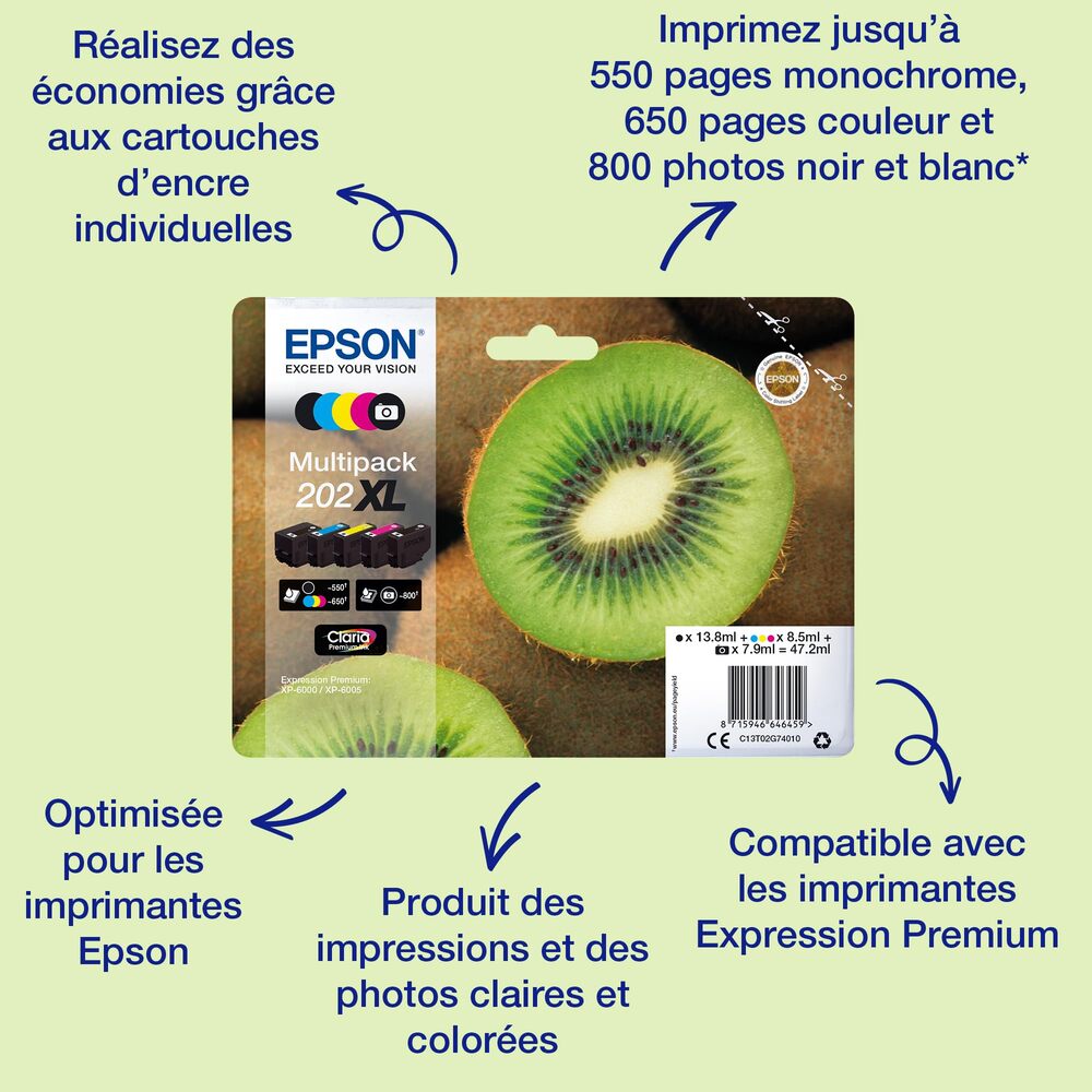 Epson Cartouche d’encre magenta T580300