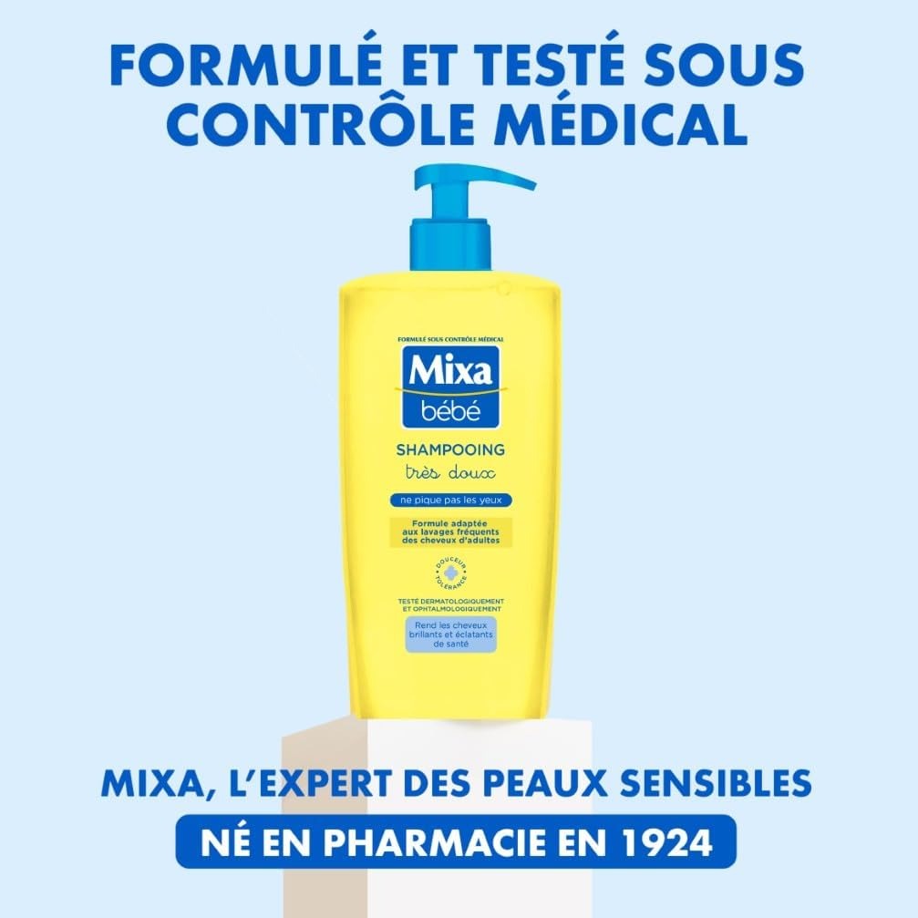 Mixa Bebe Shampooing Très Doux 750 ml