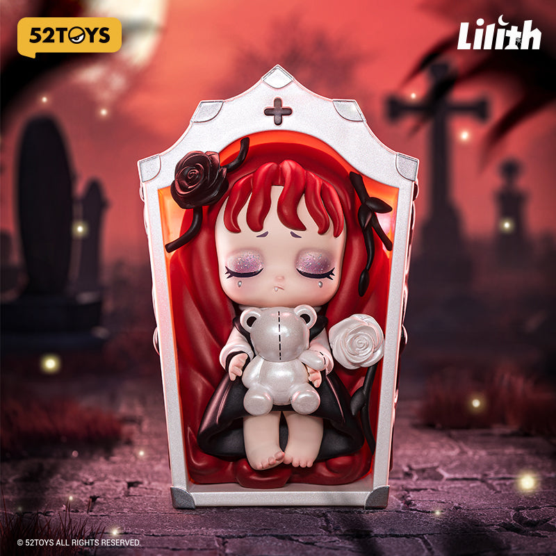 52TOYS Lilith Série Secret Experiment Boîte Mystère Figurine de Collection Gothique Noire Décoration de Bureau Cadeau d'Anniversaire Une Figurine Aléatoire par Commande