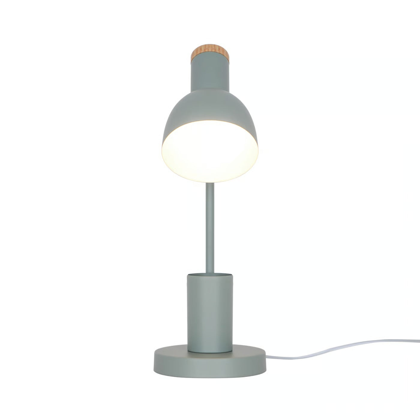 Lampe à poser DEVONE chambre des enfants métal vert poudré IP20 E27 - Nordlux, Intérieur