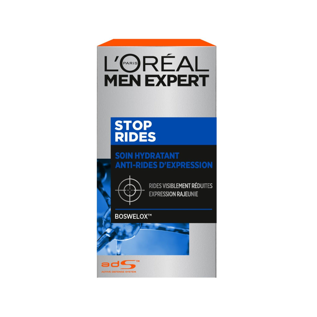 L'Oréal Paris Men Expert Stop Rides Soin Hydratant Anti-Rides d'Expression 50ml