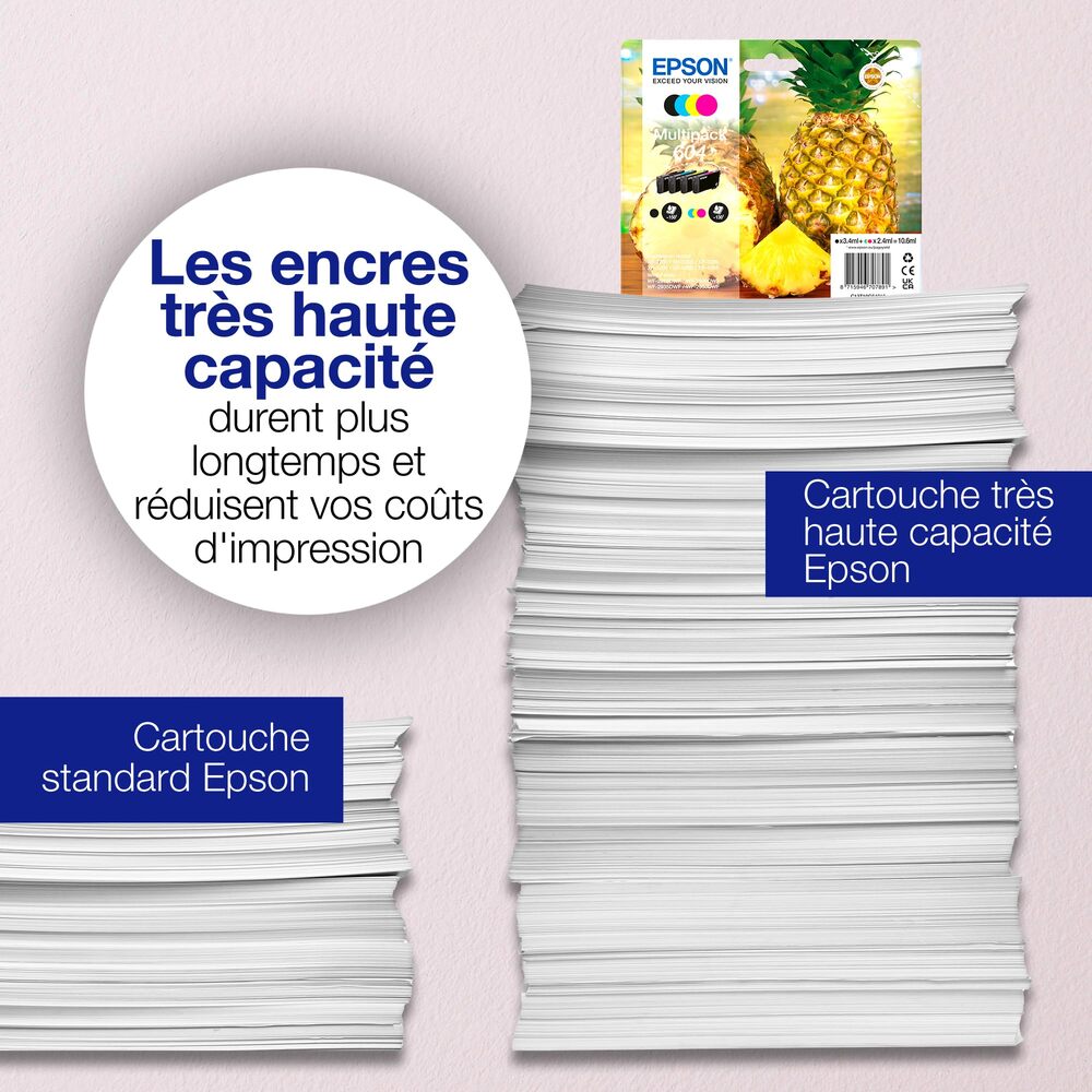 Epson 604 Cartouche d'encre 1 pièce Compatible Rendement standard Magenta