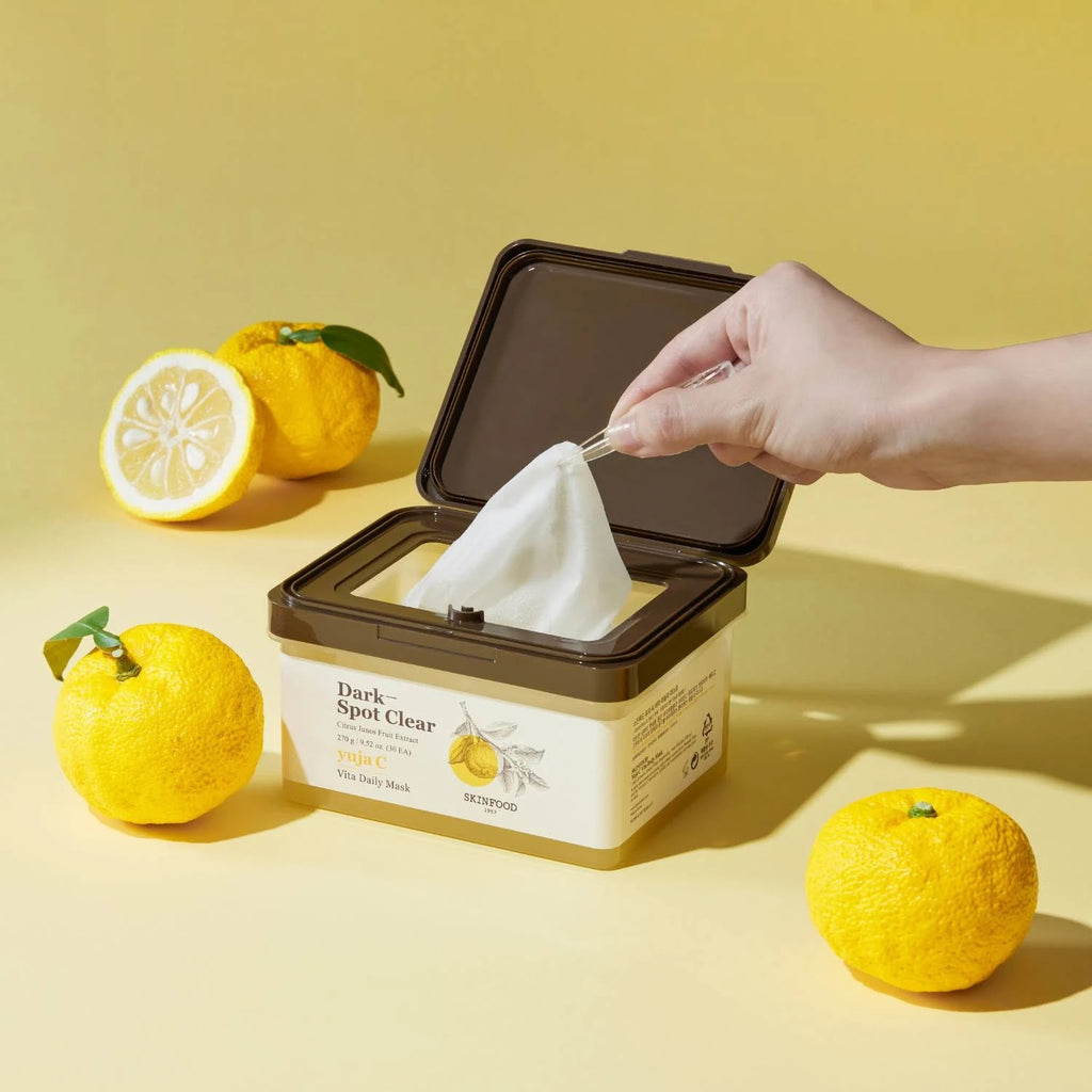 SKINFOOD Yuja C Vita Masque Quotidien 270 g (30 Feuilles)